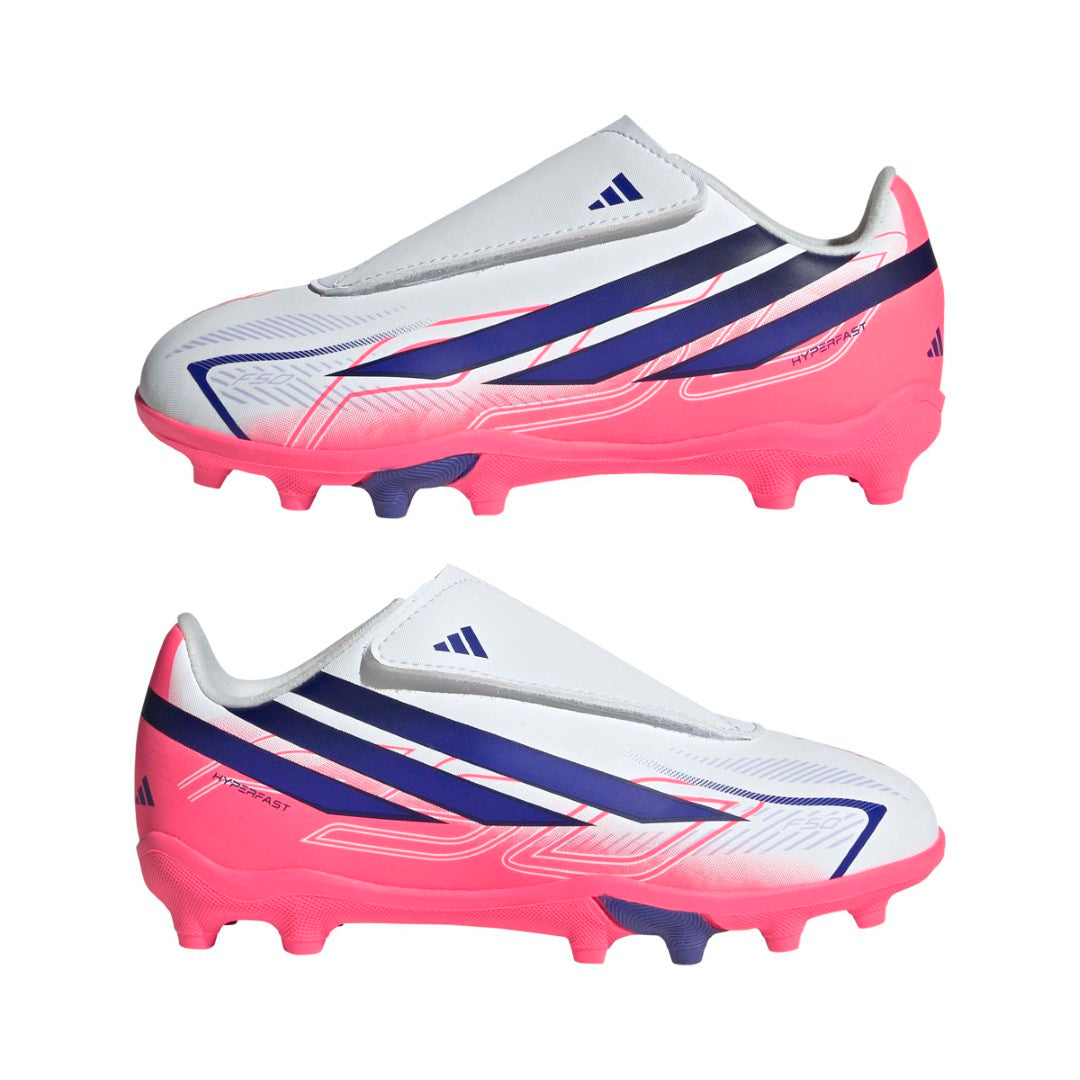 F50 Hyperfast Club Velcro Firm Ground / Multi Ground Football Boots