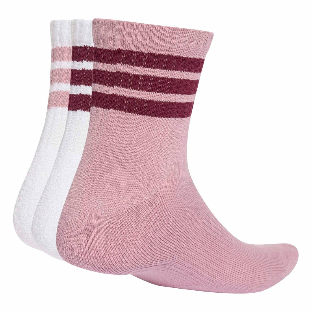 3 Stripes Cushioned Sportswear Mid Cut Socks 3 Pair Pack