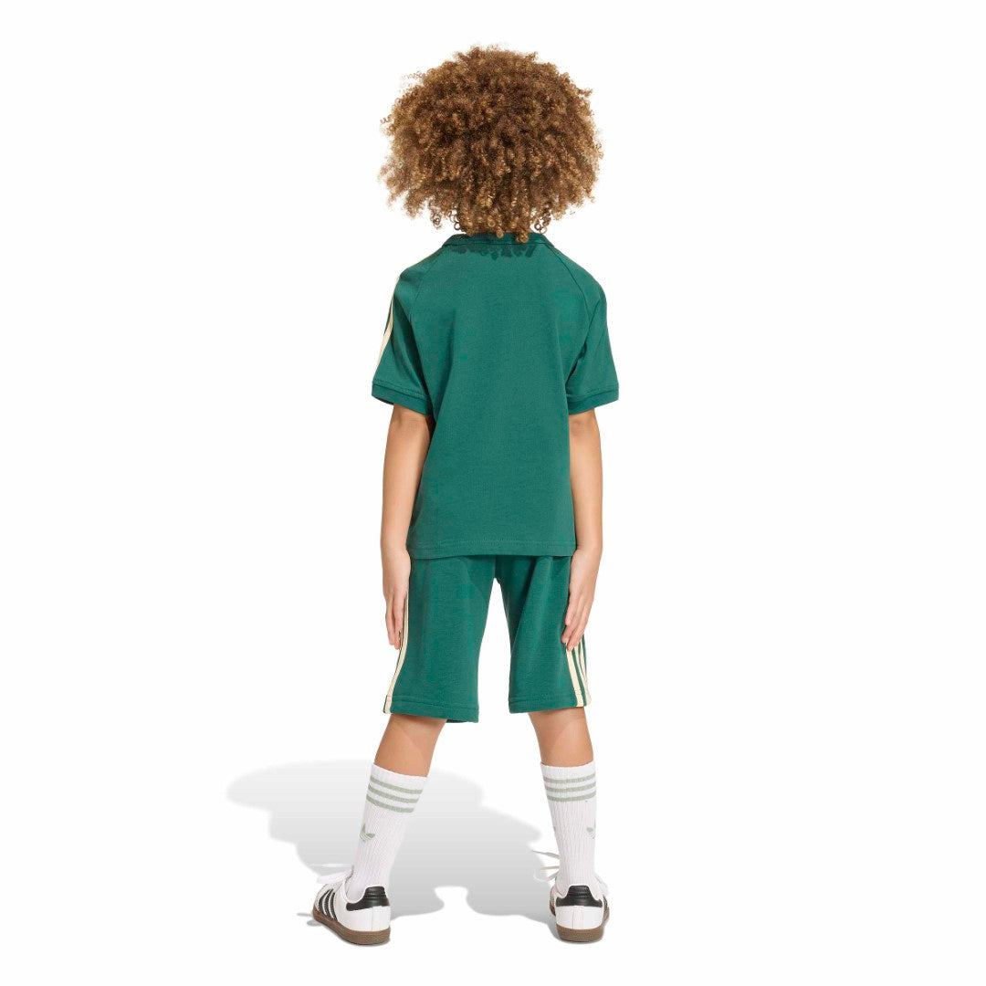 3 Stripe Short Tee Set