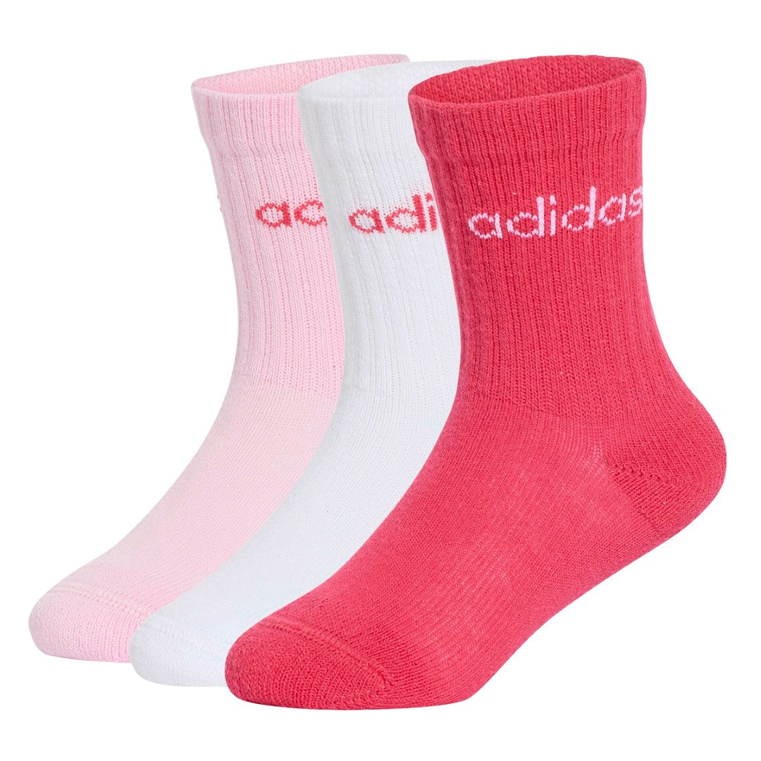 Linear Crew 3 Pairs Per Pack Socks