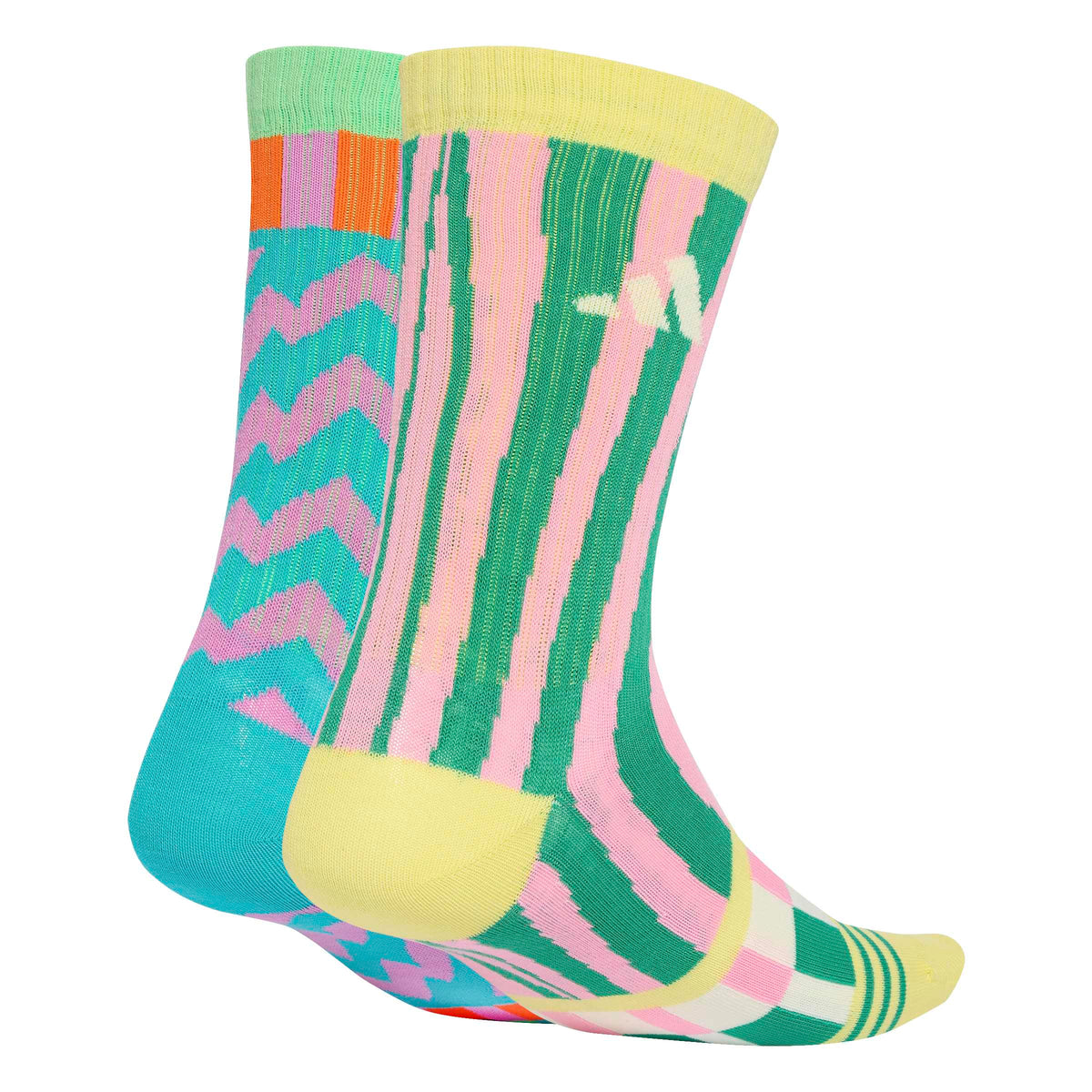 Adidas In Your Shoes Graphic Sock 2 Pair Pack