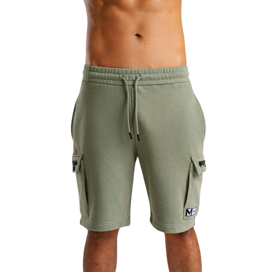 UtilityZip Cotton Shorts