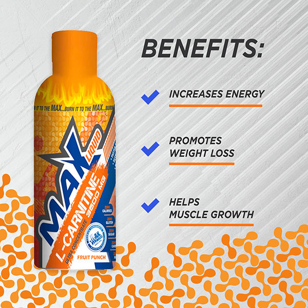 ماكس سائل L-كارنيتين 3500 ملجم - 32 حصة