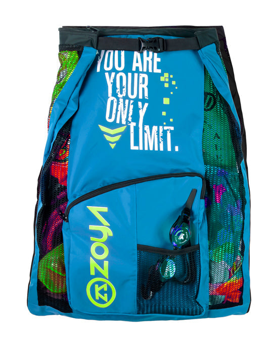 شنطة شبكية تركواز