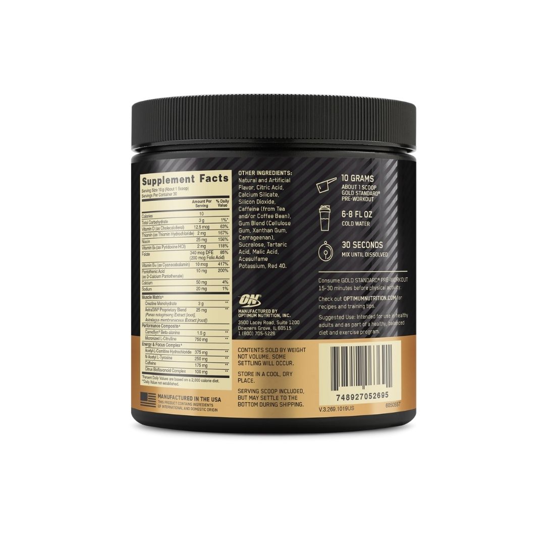 Gold Standard Preworkout