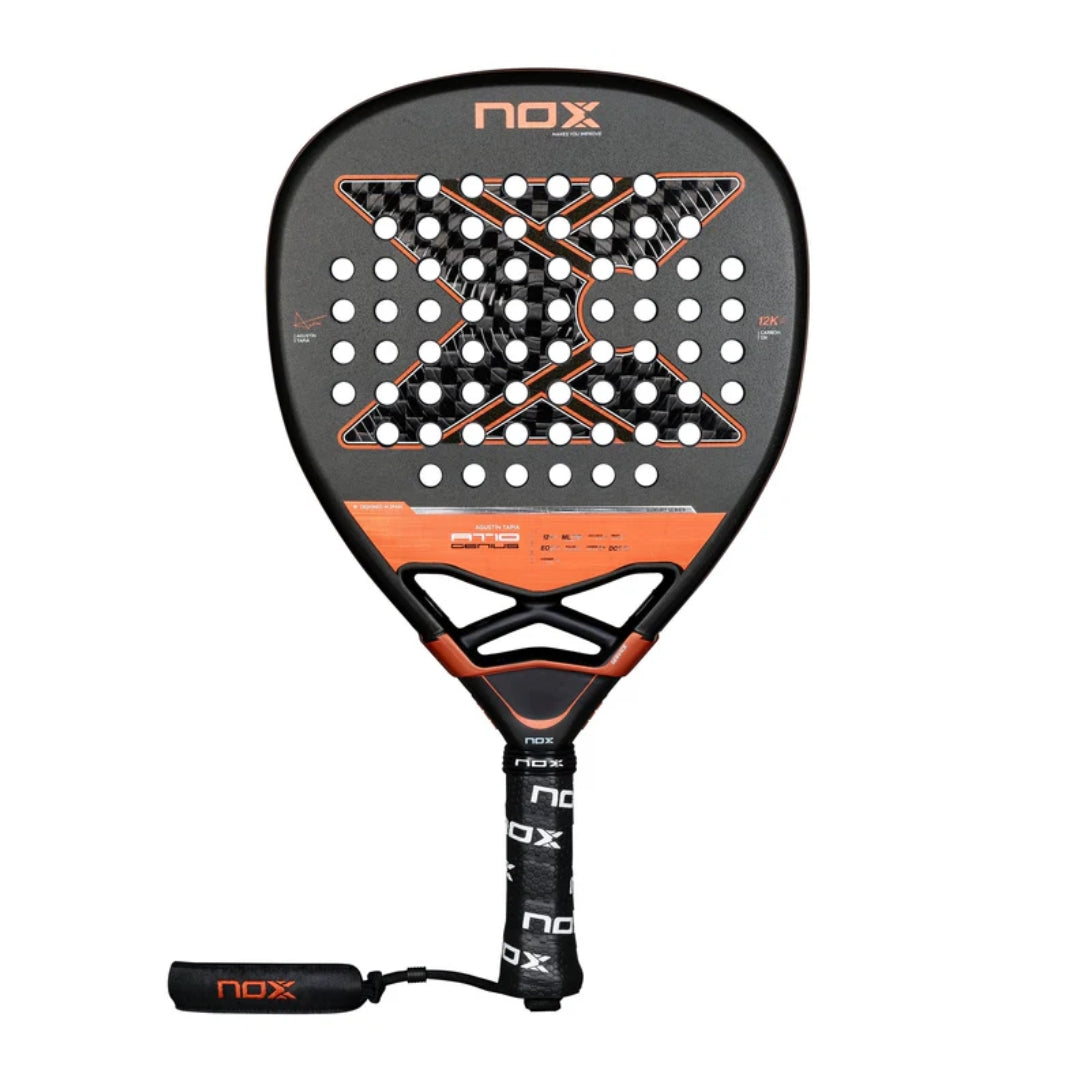 At10 Luxury Genius Attack 12K 2025 By Agustin Tapia Padel Racket