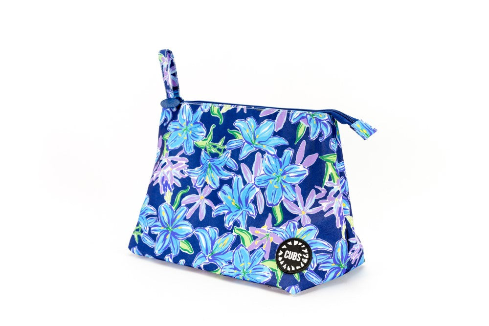 Purple Lillies Large Pouch