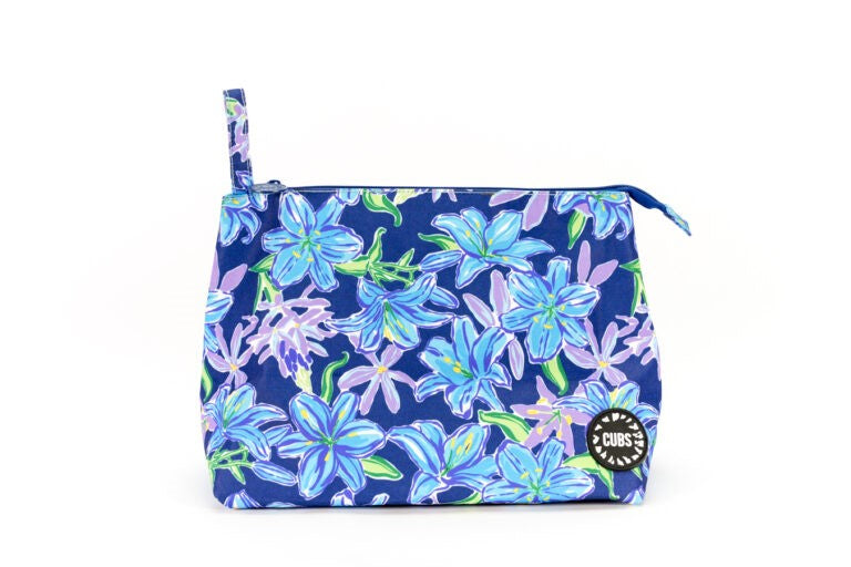 Purple Lillies Large Pouch