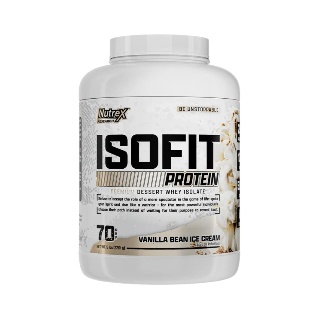 Whey Protein Isolate 5 lbs -Vanilla Ice-cream