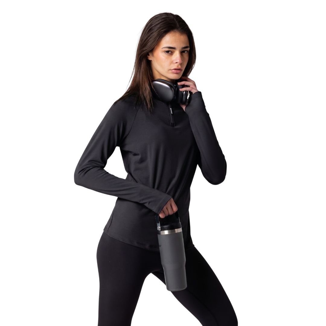1/4 Zip Long Sleeve