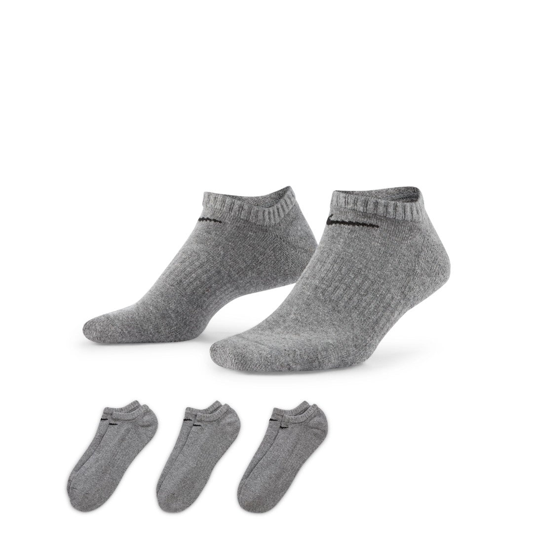 Everyday Cushioned No-Show Training Socks (3 Pairs)