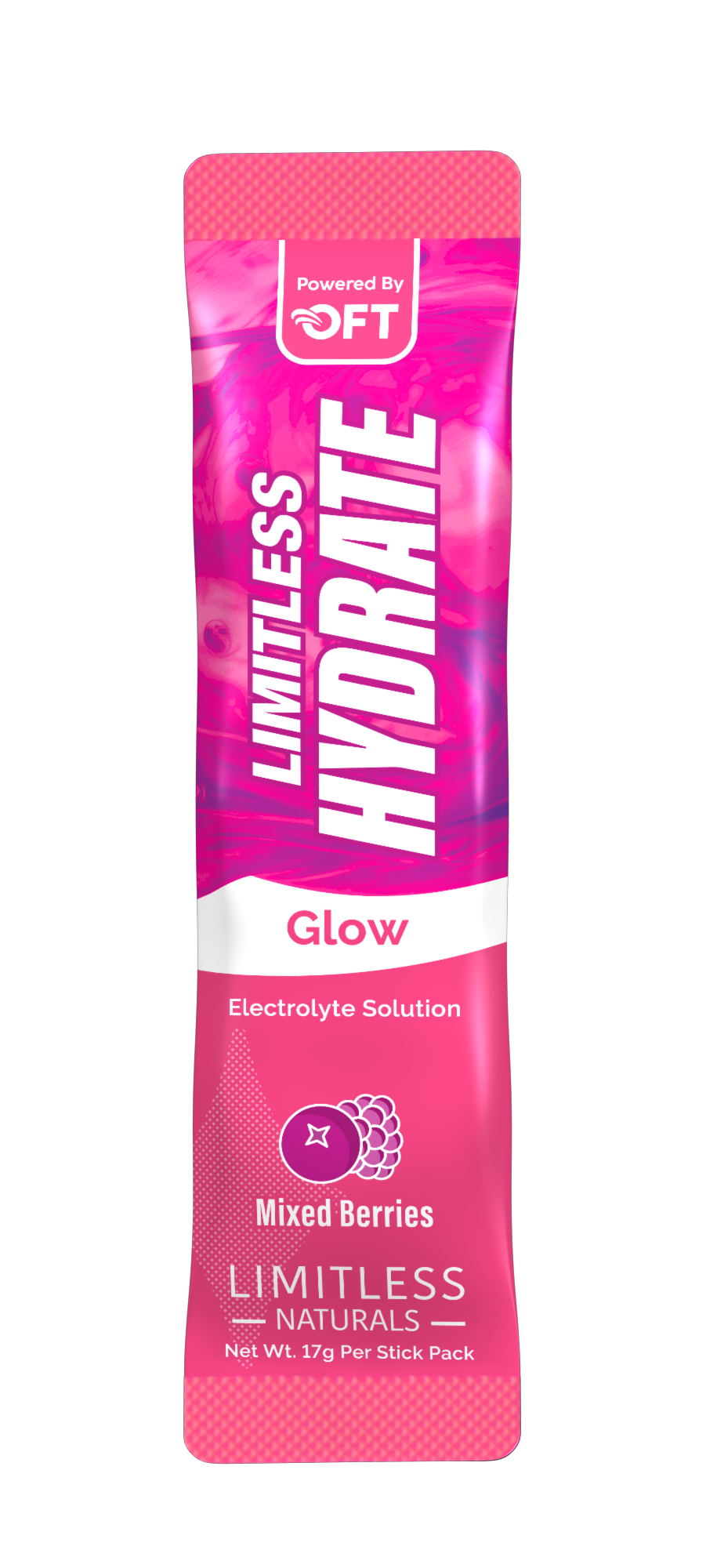 Limitless Hydrate Glow Mix Berries 6 Stick Pack
