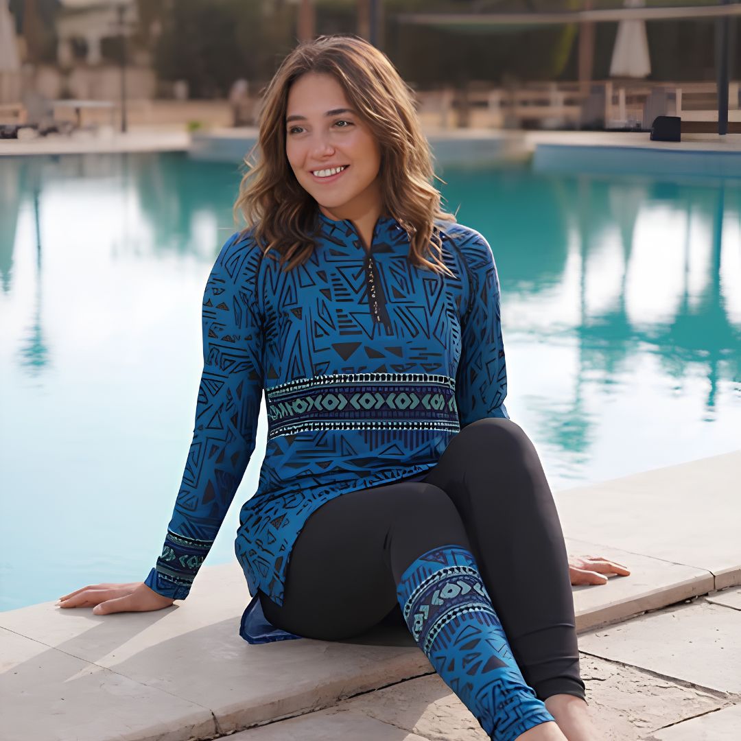 Boho Hemline Long Rashguard