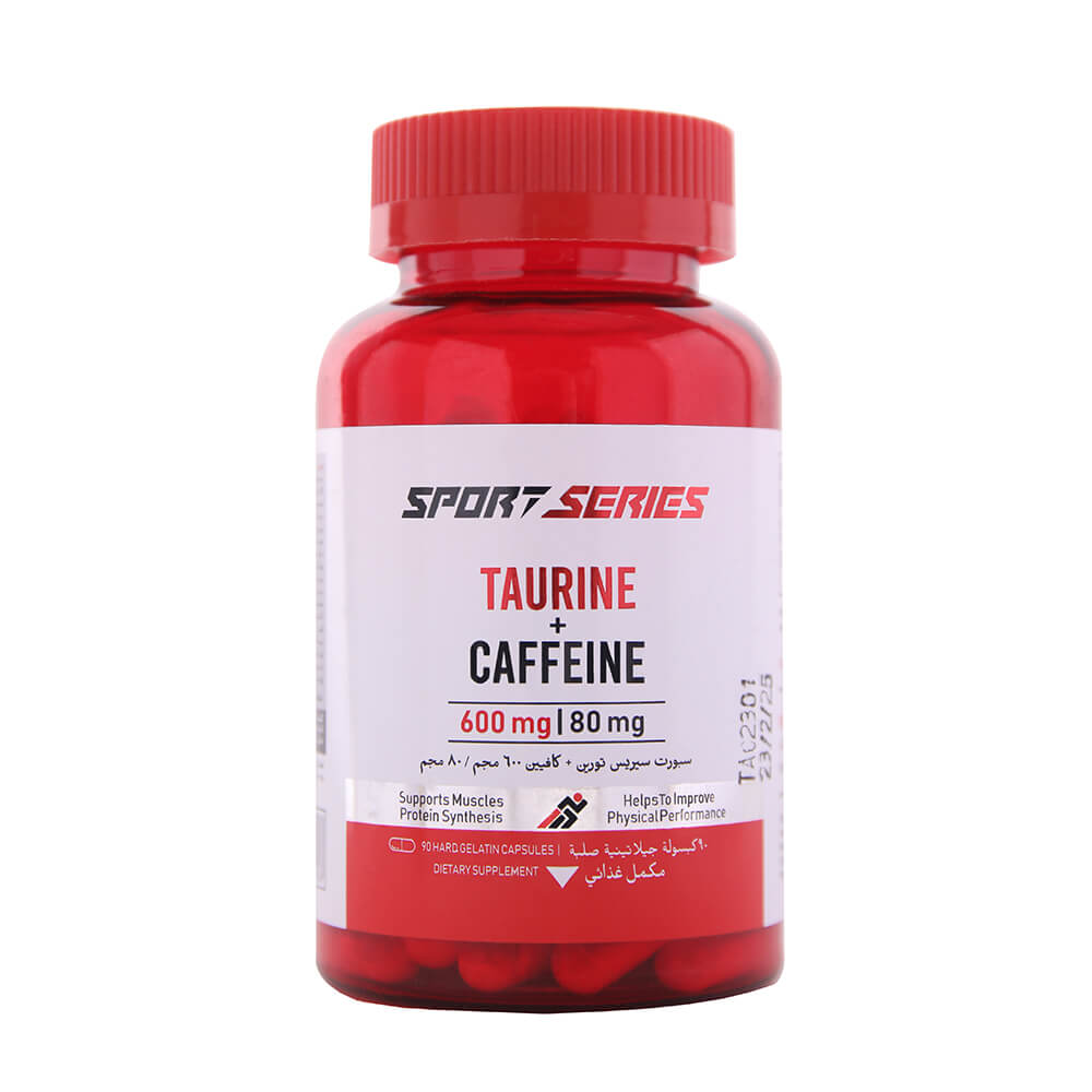 Sport Series Taurine/Caffeine 600/80 (90 Capsules)