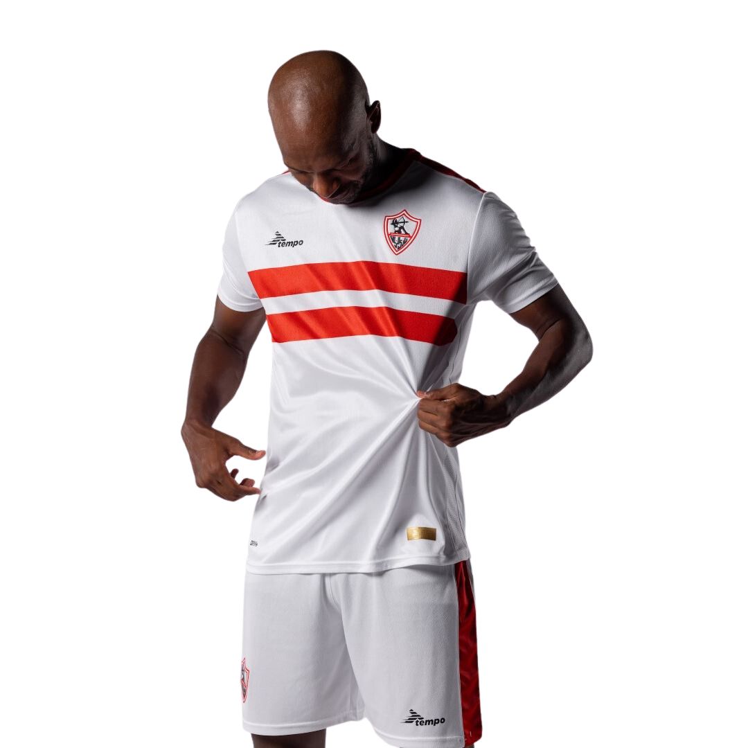تيشيرت زمالك للمباراة في البيت 23/24 نسخة اللاعب