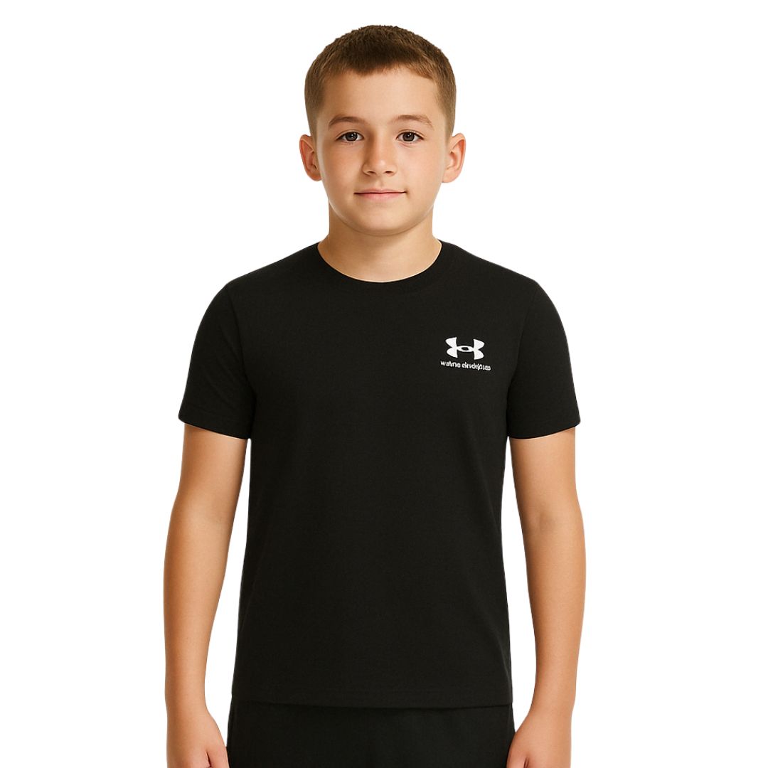 Under Armour Sportstyle Kid's T-shirt Black