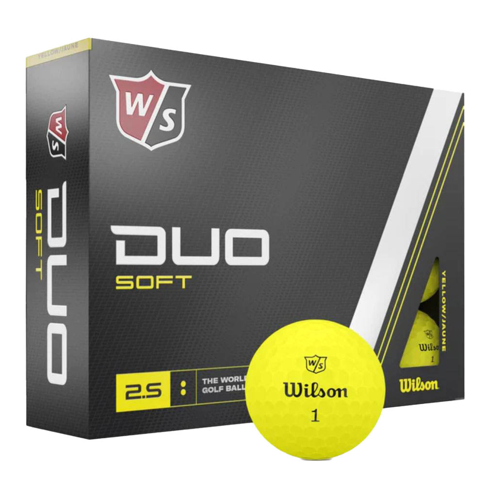 Duo Soft Yellow 12 Golf Balls