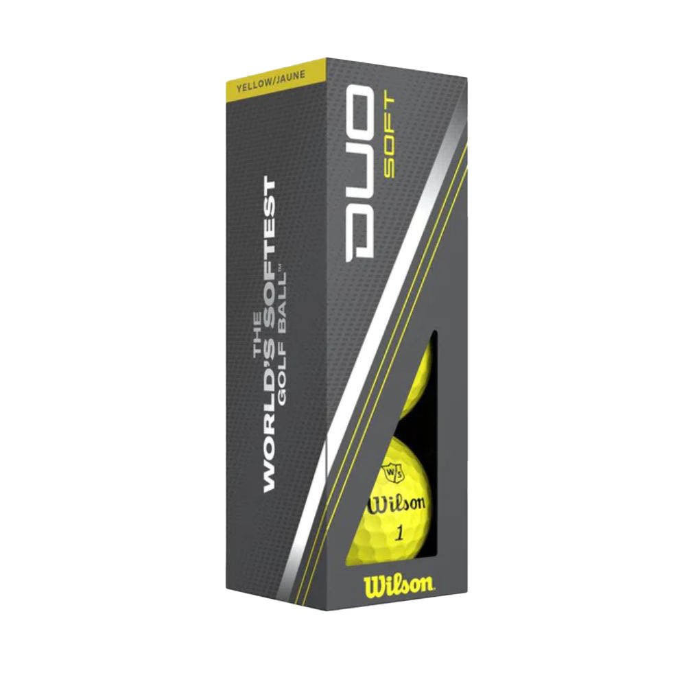 Duo Soft Yellow 12 Golf Balls
