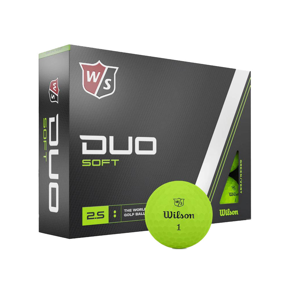 Duo Soft Green 12 Golf Balls