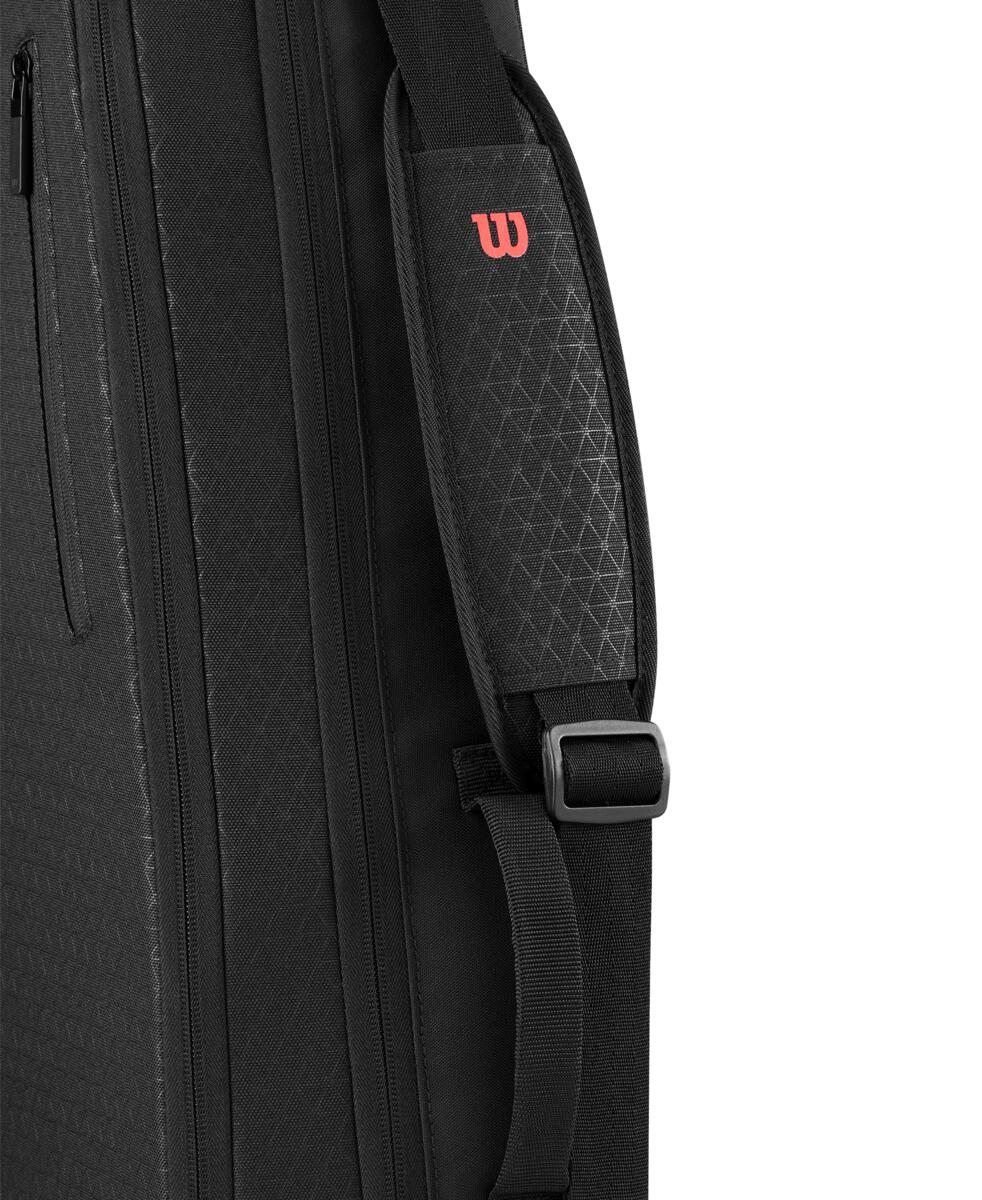 Clash V3 3Pk Racquet Bag Black/Infrared
