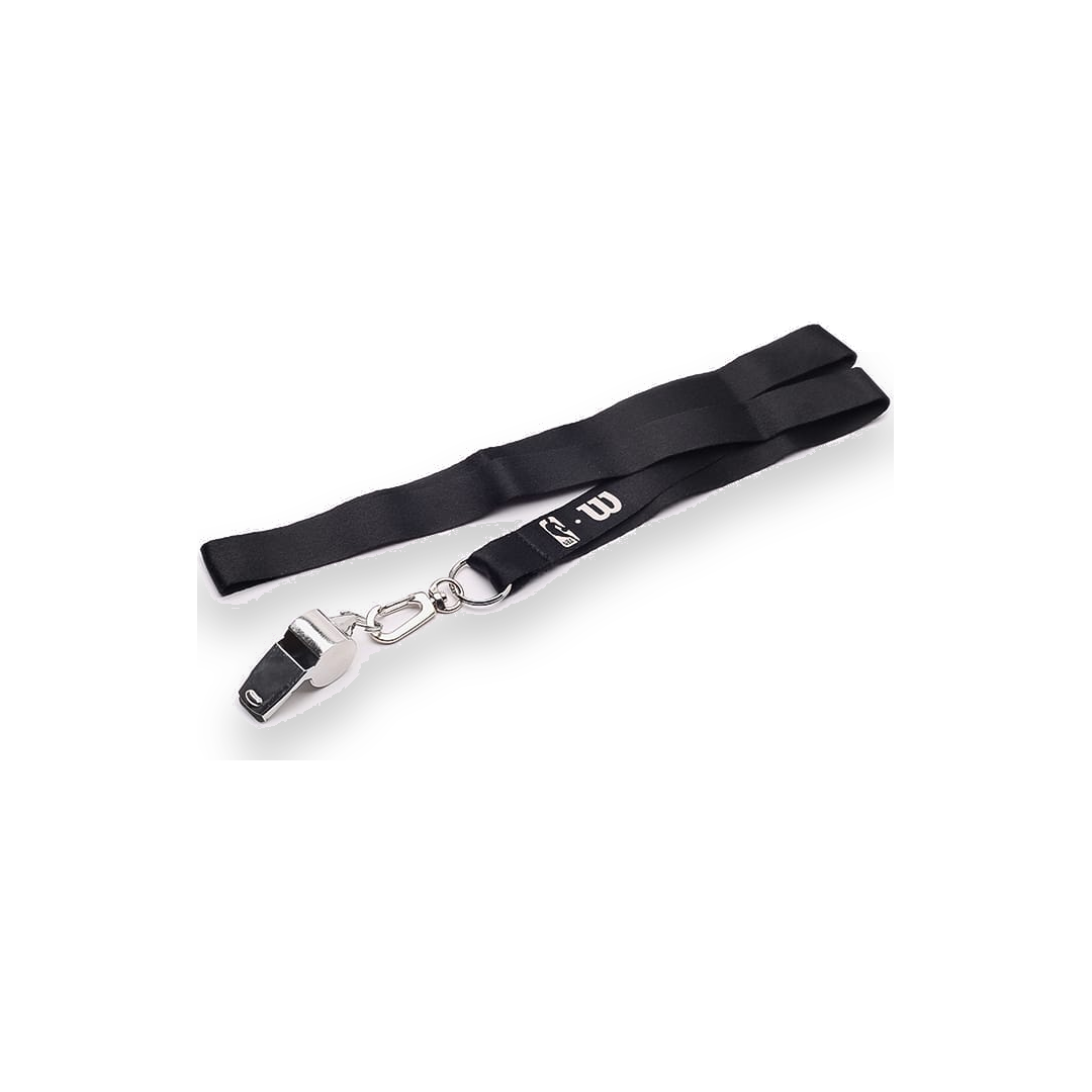 NBA Brass Whistle With Lanyard