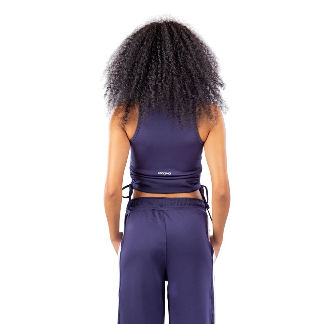 Motion Drawstring Crop Top