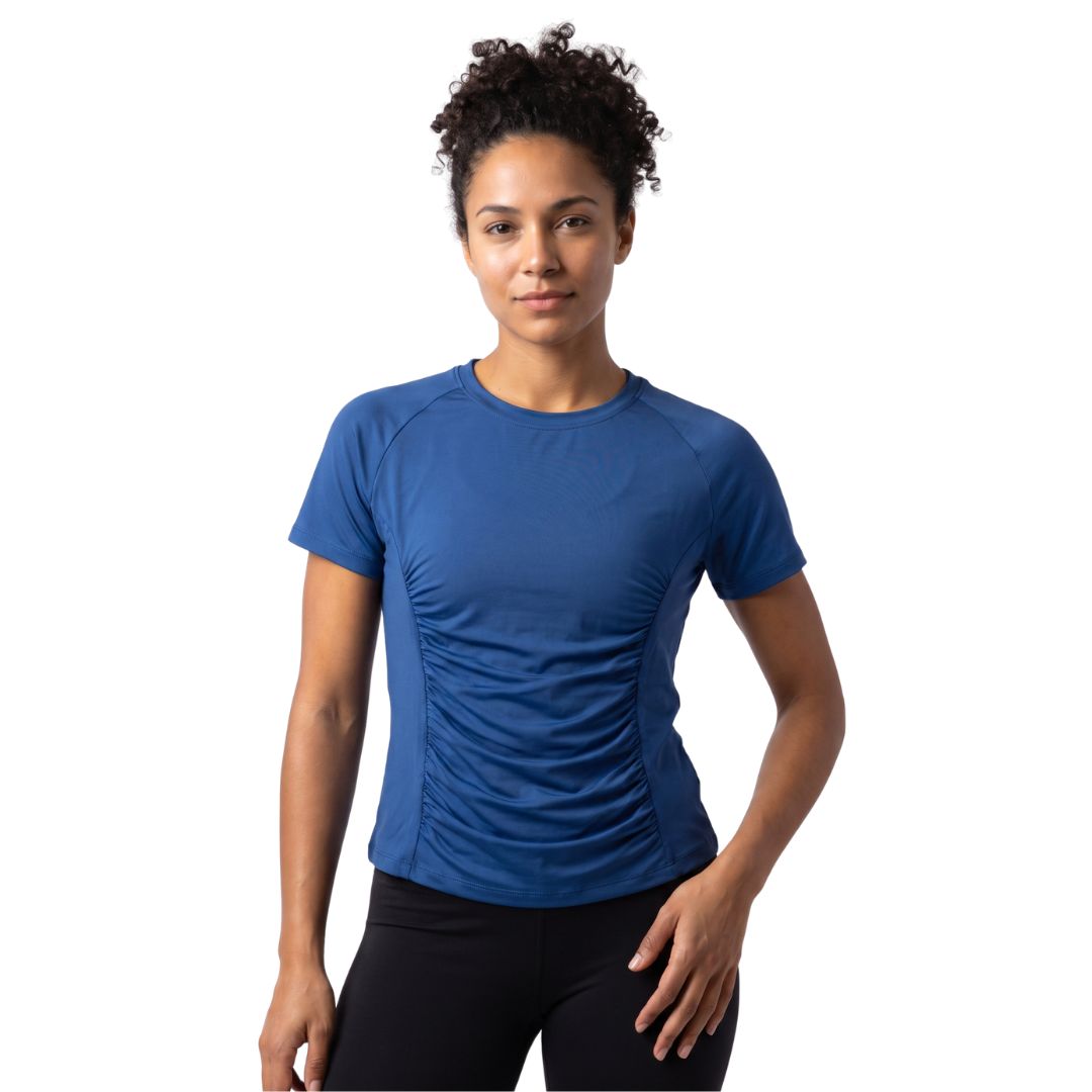 Contour Ruched Training Tee