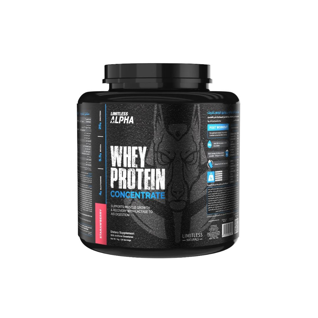 Strawberry Whey Protein Concentrate 30 Servings
