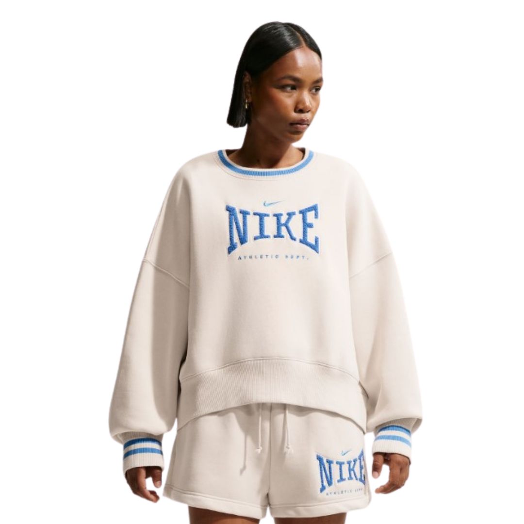 Sportswear Phoenix Fleece Oversized Graphic Crew-Neck Sweatshirt
