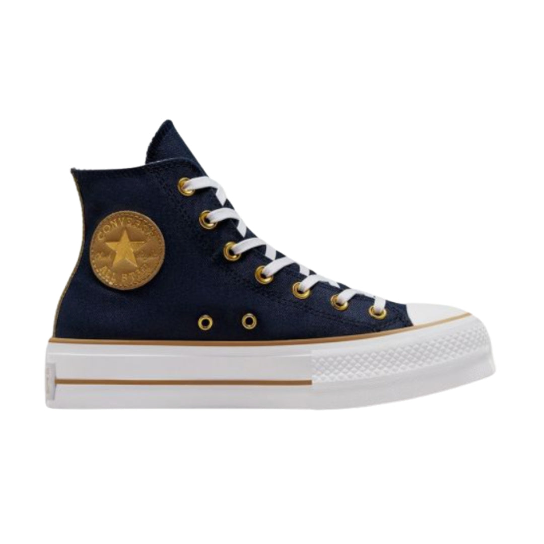 Chuck Taylor All Star Lift Gold Patch Shoes
