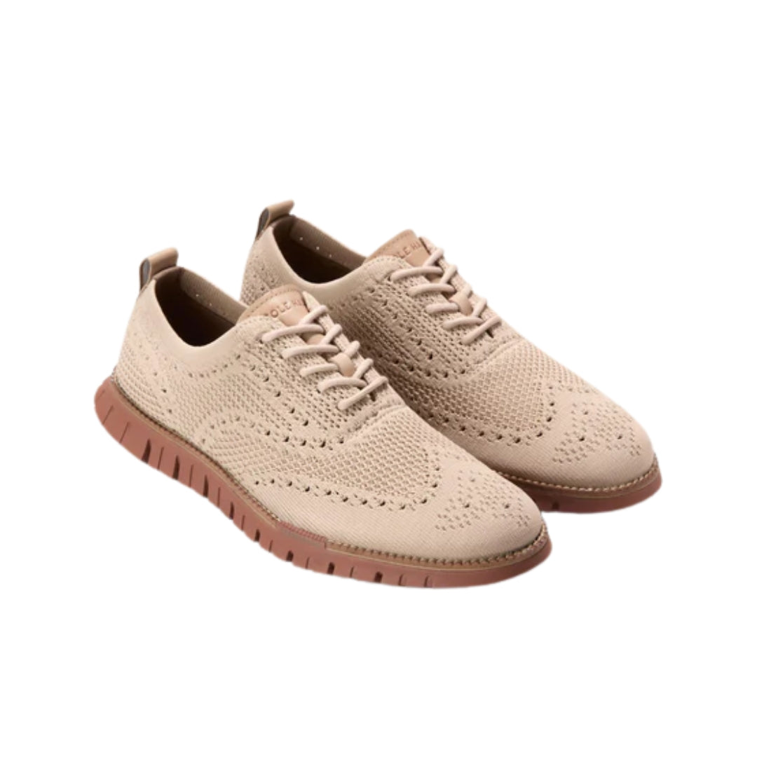 حذاء Zerogrand Remastered Stitchlite™ Wingtip Oxfords بتصميم عصري