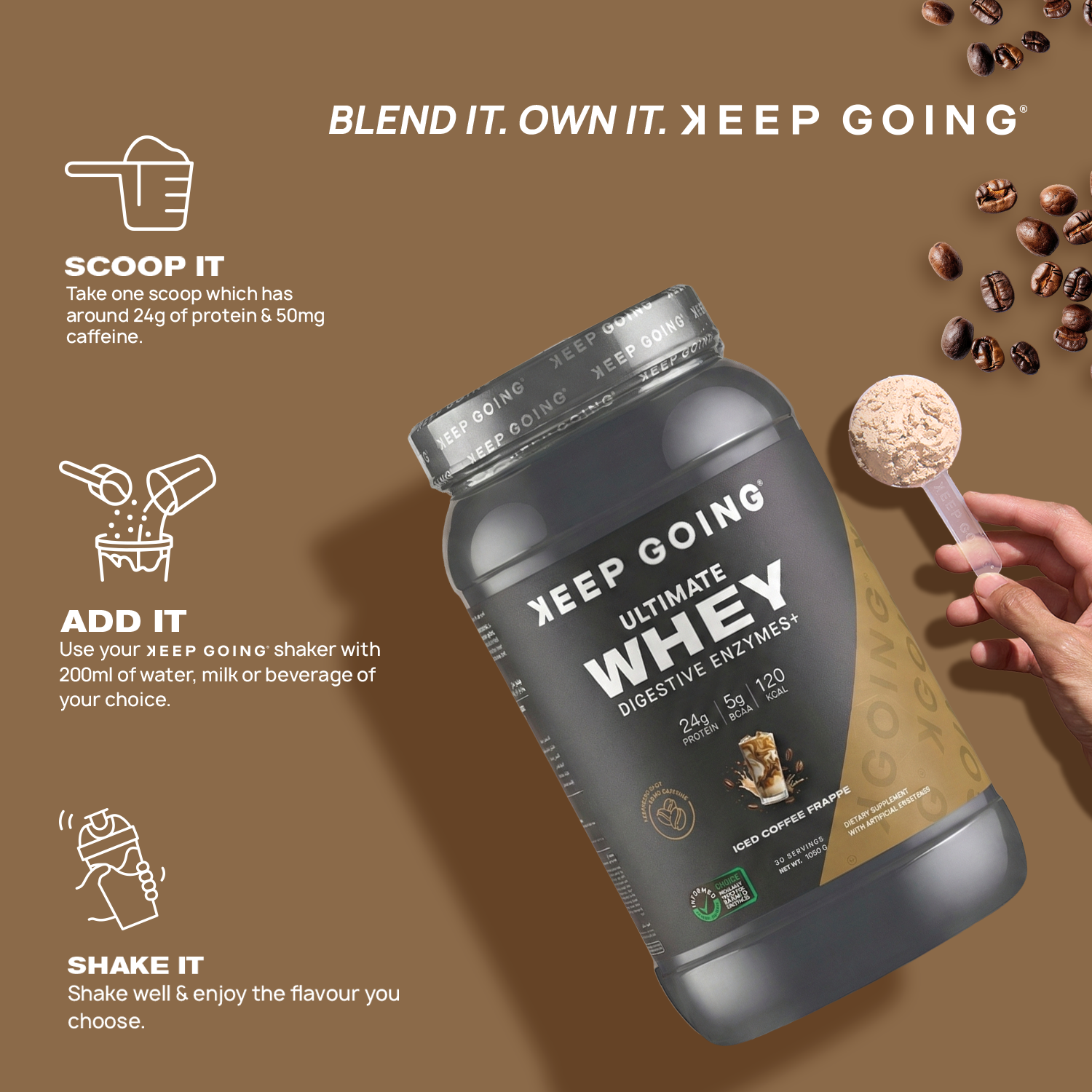 Ultimate Whey Digestive Enzymes+