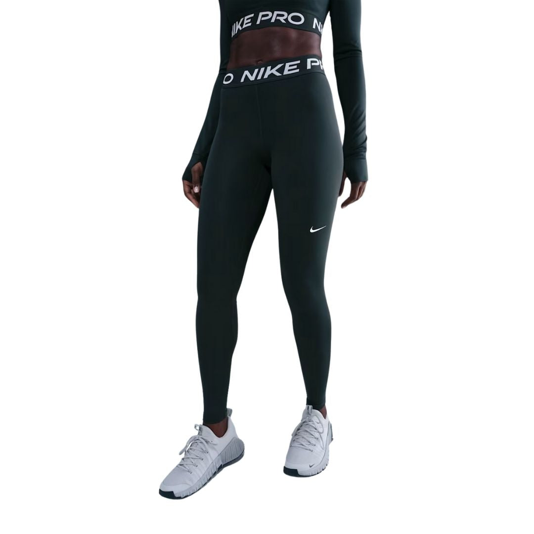 Pro Mid-Rise Mesh-Paneled Leggings