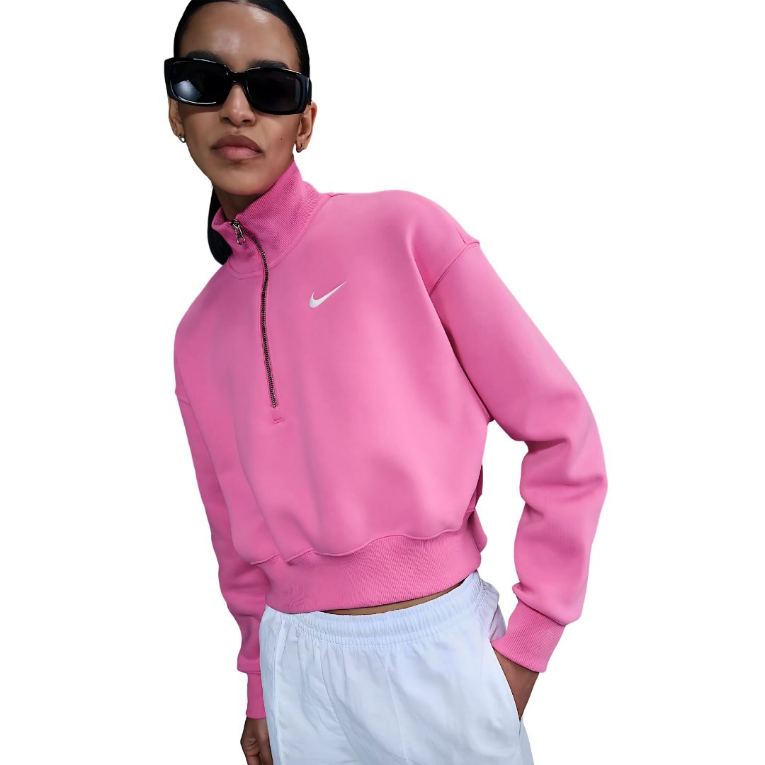 Sportswear Phoenix Fleece 1/2-Zip Cropped Sweatshirt