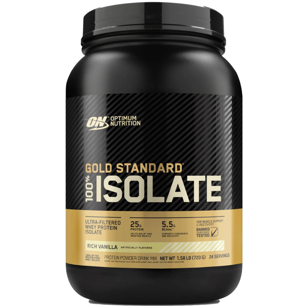 Gold Standard 100% Isolate Whey- Vanilla - 2.00 LB