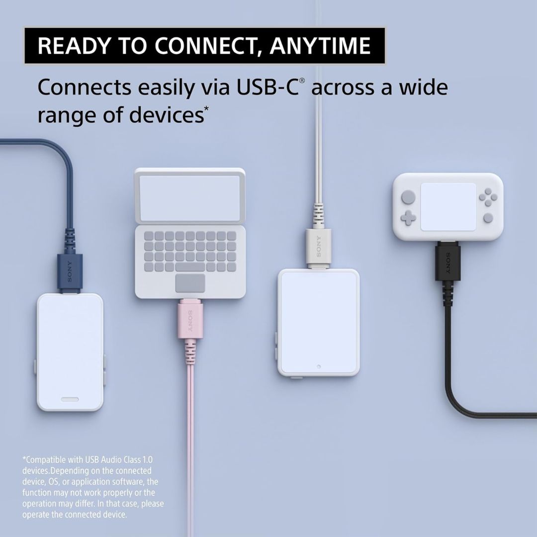 سماعة أذن سلكية بمنفذ USB-C
