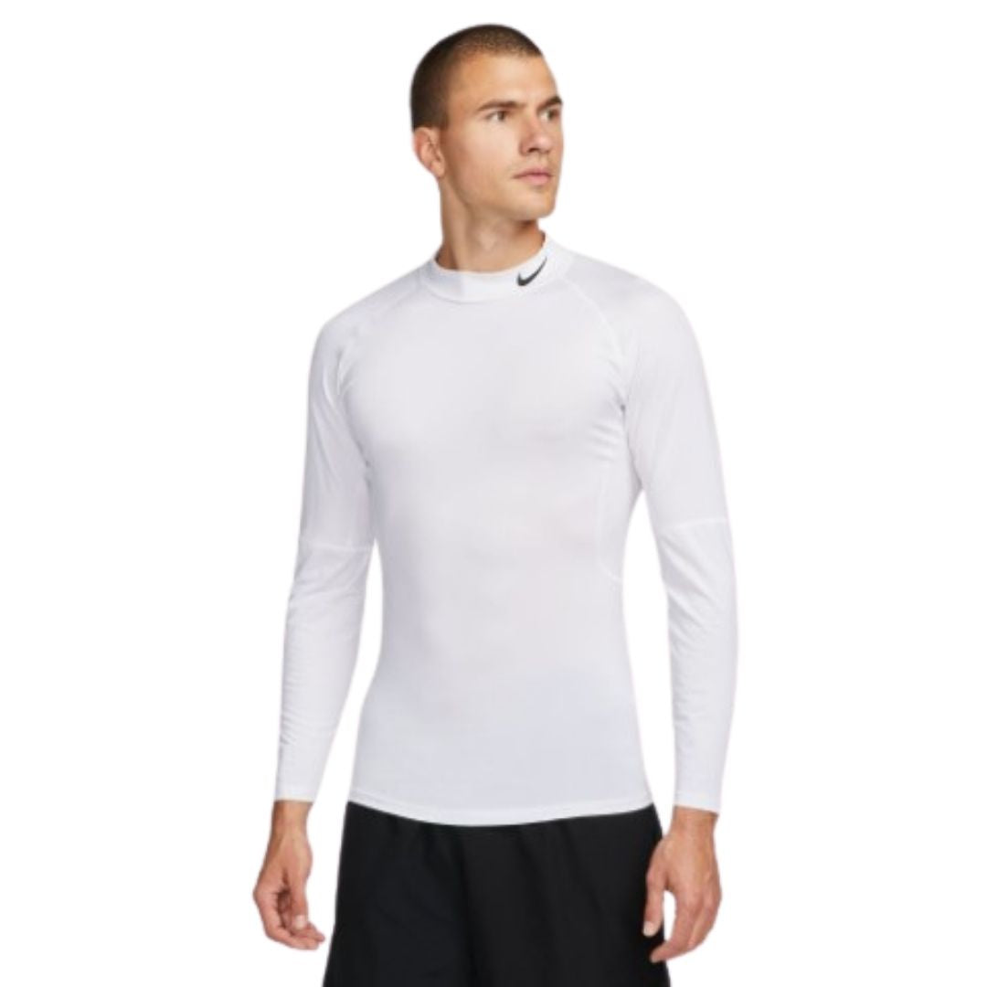 Pro Dri-FIT Fitness Mock-Neck Long-Sleeve Top