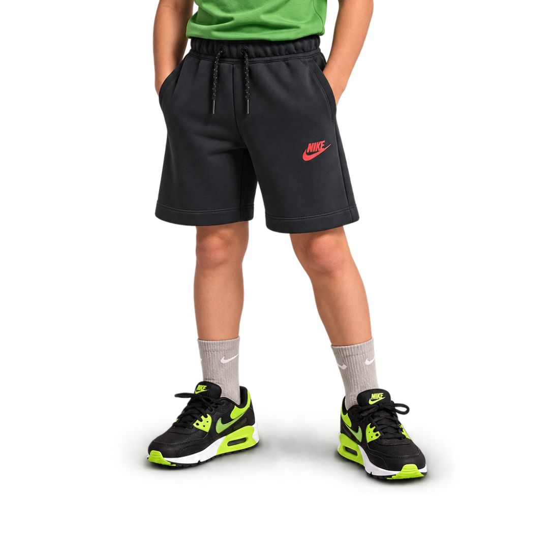 Solo Swoosh Brushed-Back Open-Hem Fleece Pants