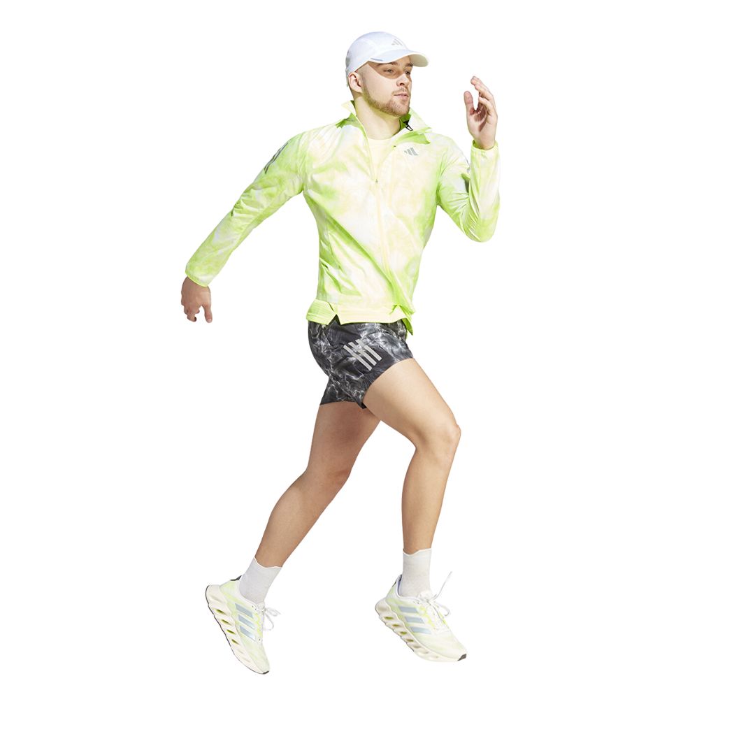 Own The Run Allover Print Shorts