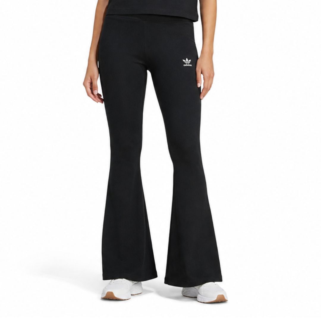 Essentials Rib Flared Leggings