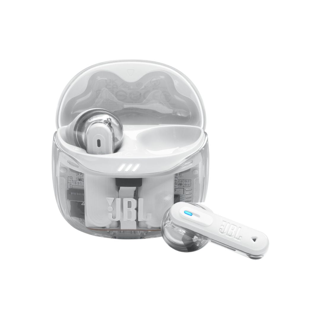 JBL Tune Flex 2 Ghost Earbuds