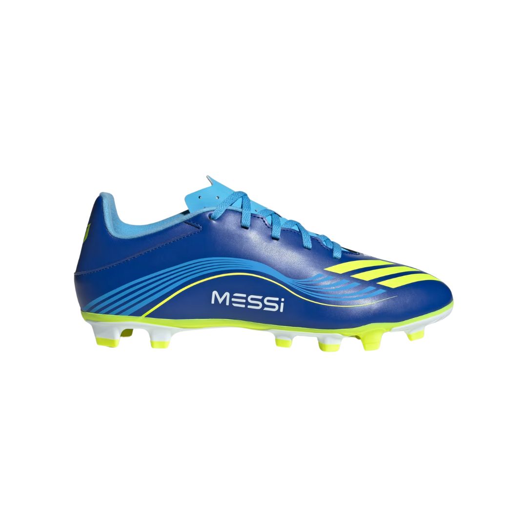 Adidas F50 Messi Club Soccer Shoes - Blue - Speed & Agility