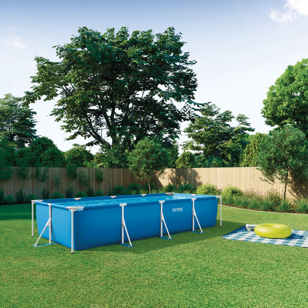 Rectangular Frame Pool Set 4.5M x 2.2M x 84cm