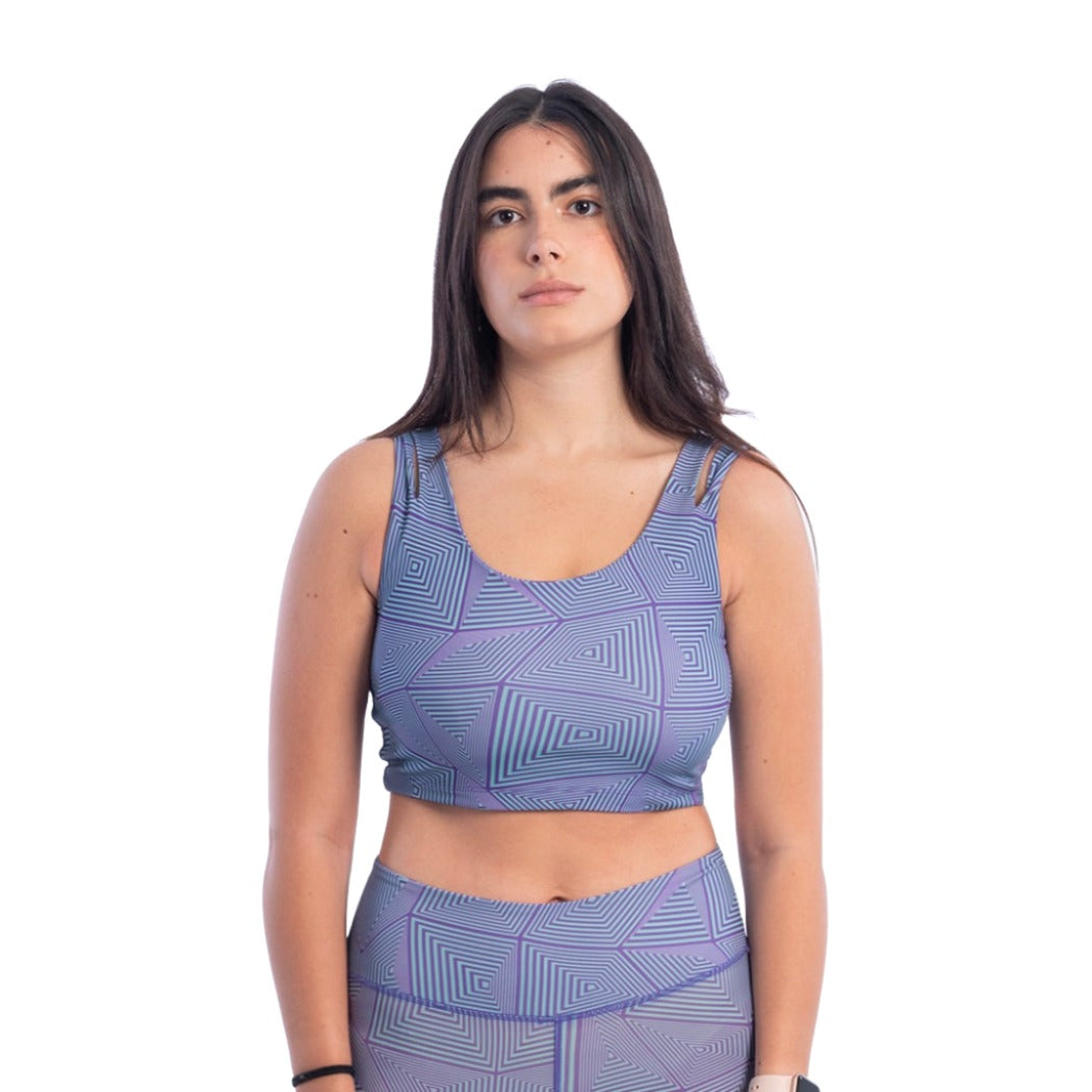 سبورت برا موزايك بحزامين