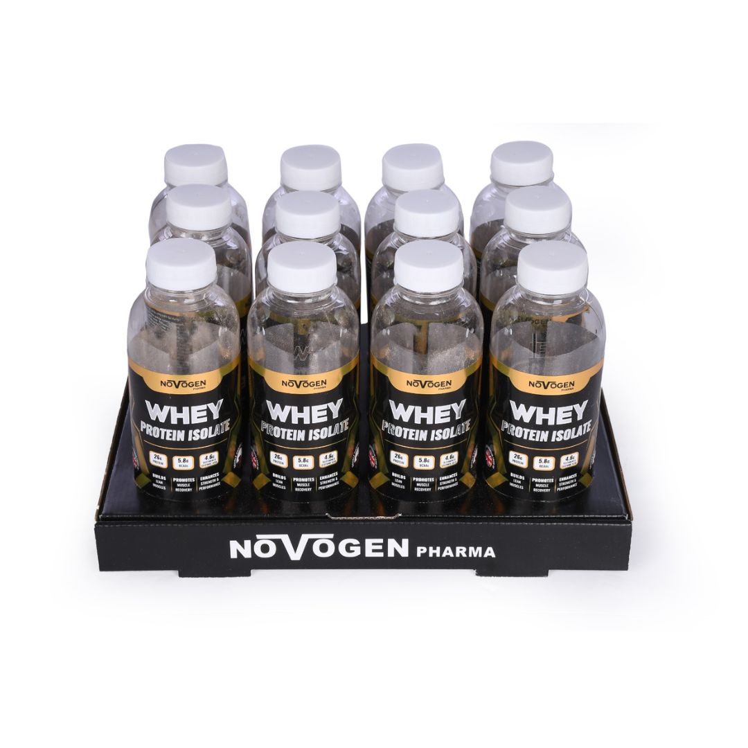 واي بروتين ايزوليت 33 جرام - 24 زجاجة - آيس كريم فانيليا