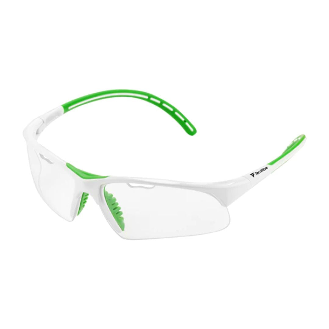 Tecnifibre Squash Glasses White Green