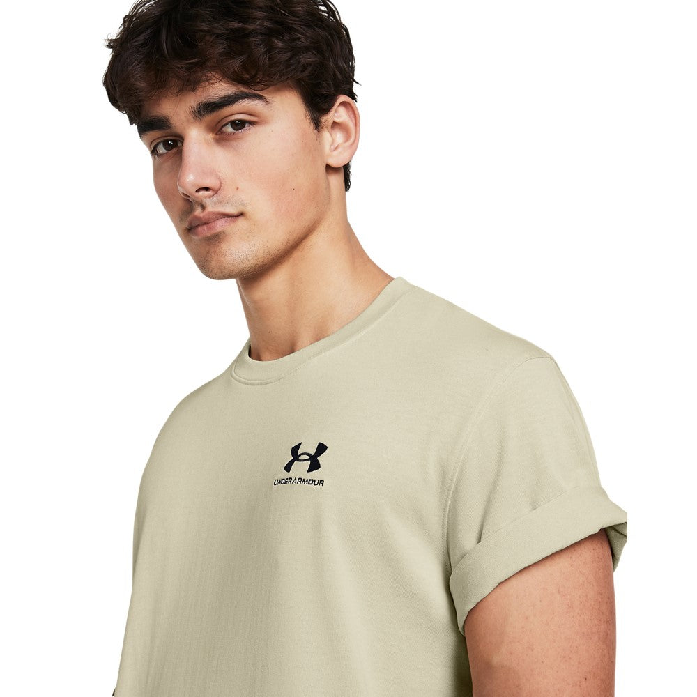 Logo Embroidered Heavyweight Short Sleeve T-shirt