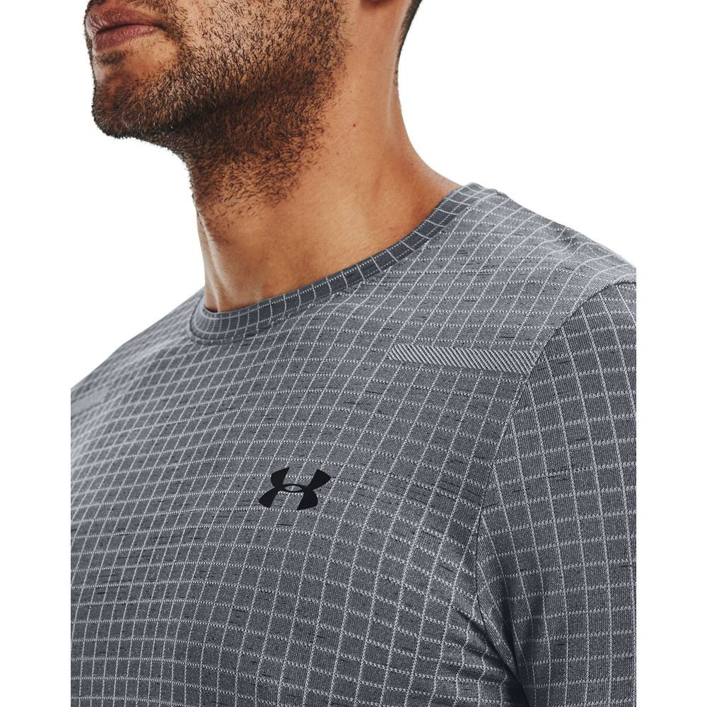 Seamless Grid Short Sleeve T-Shirt