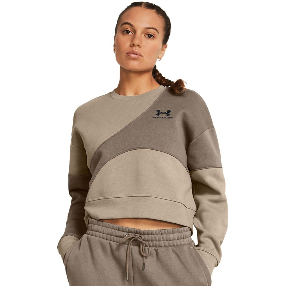 Essential Fleece Crop Crew