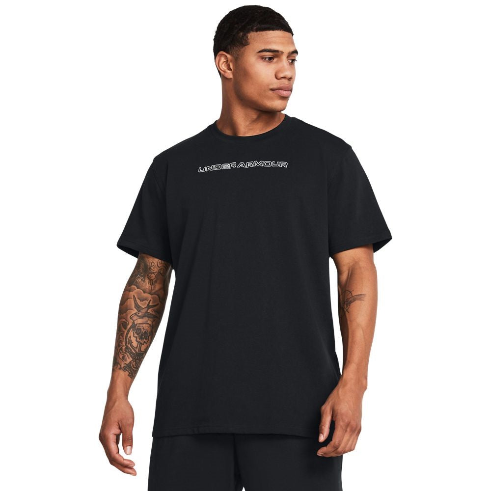Heavyweight Logo Embroidered Short Sleeve T-shirt